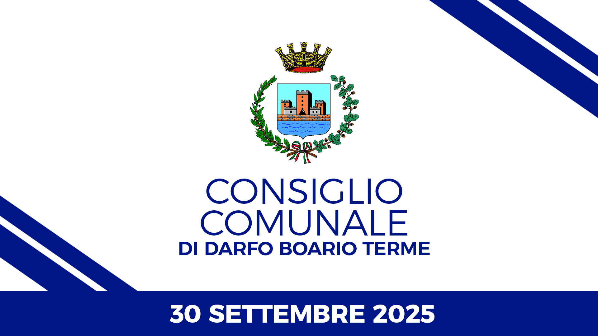 Consiglio Comunale di Darfo B. T.